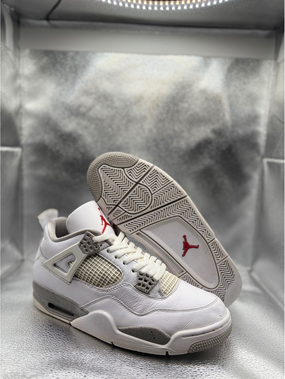 Air Jordan 4 Retro 'White Oreo